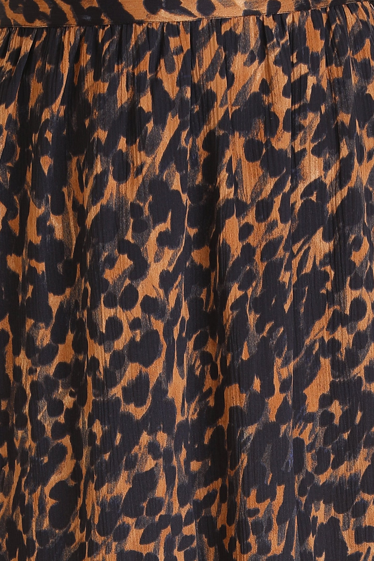 Animal Print Midi Skirt