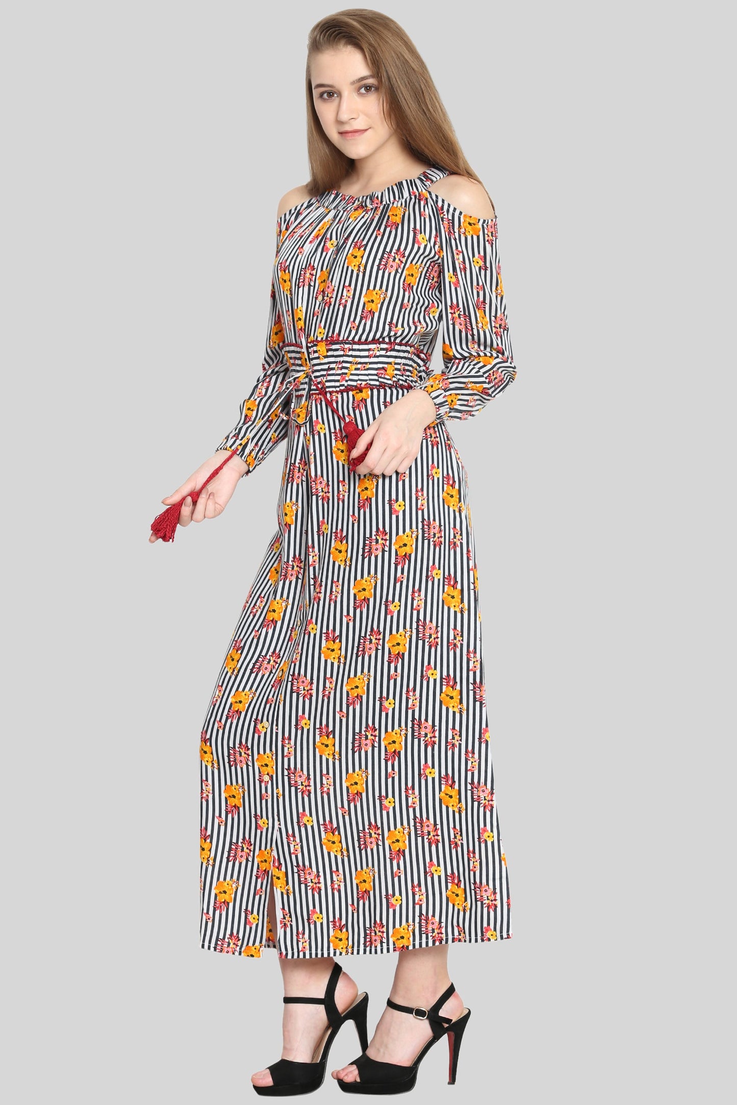 Spring in stripes dress
