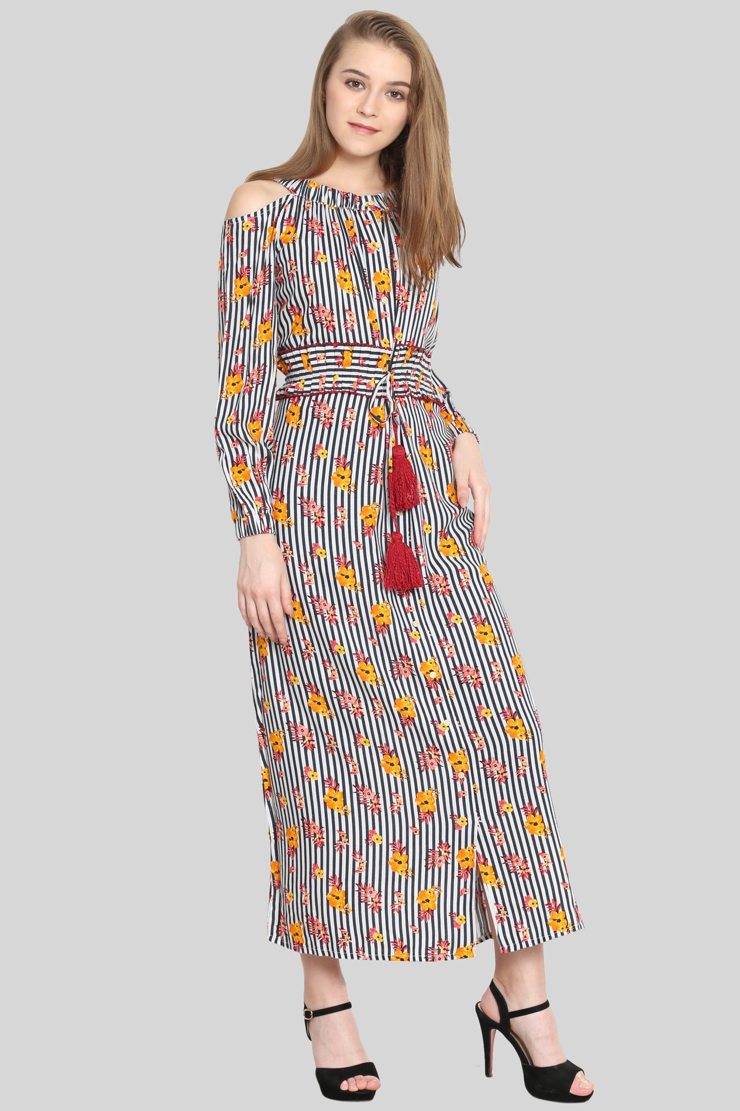 Spring in stripes dress