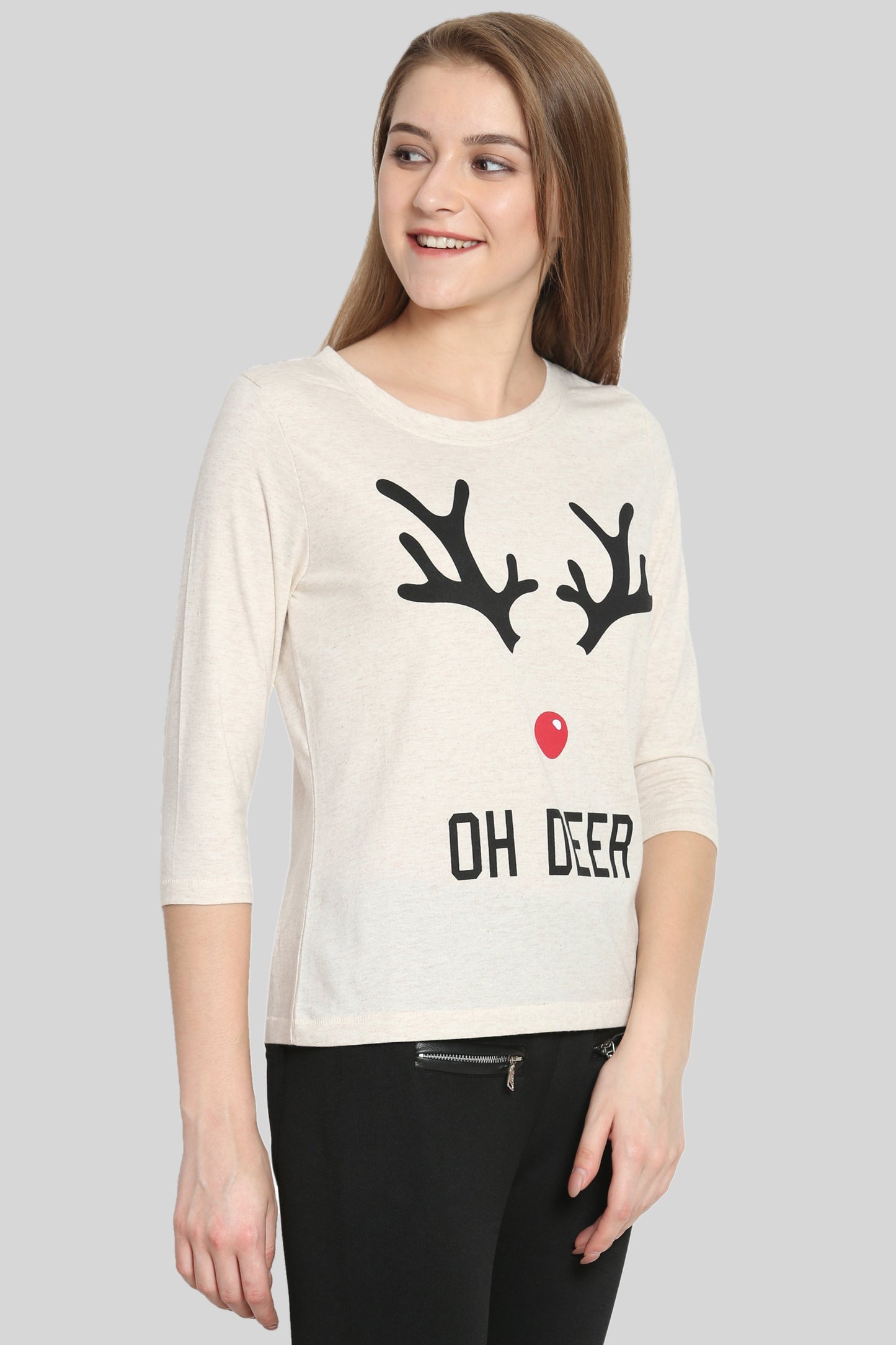 Oh-Deer Print Tee