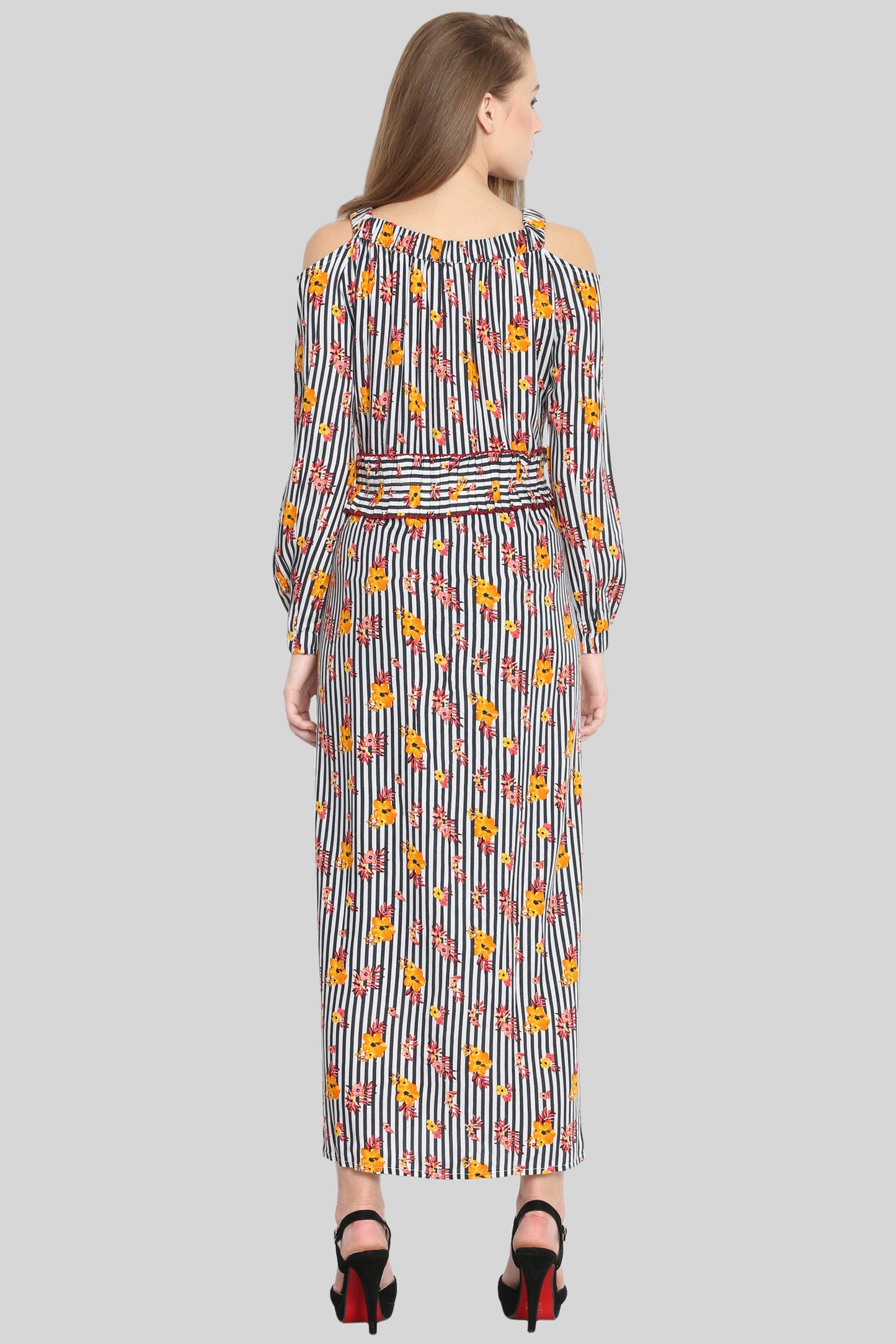 Spring in stripes dress