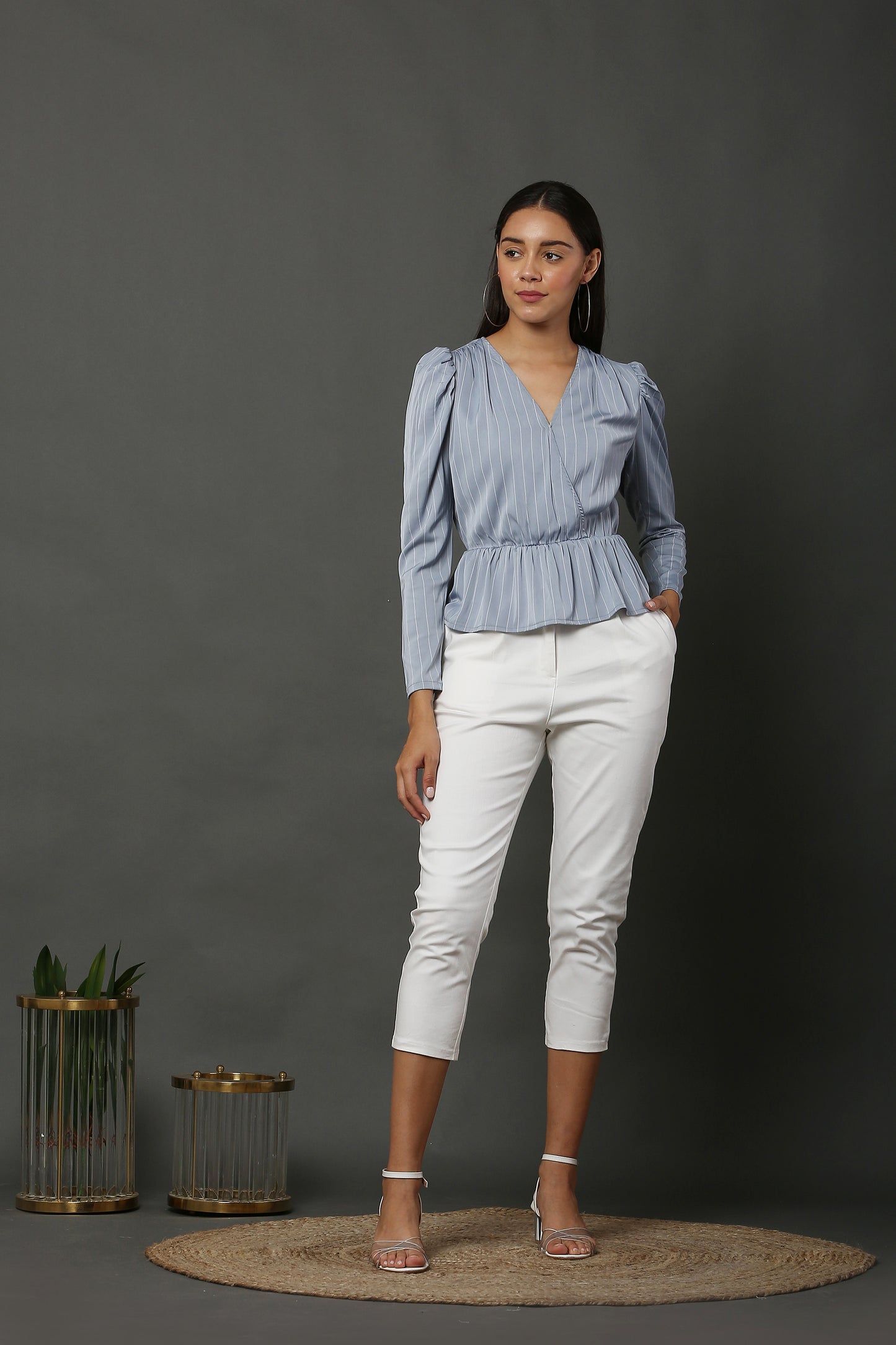 Sky Stripe Top
