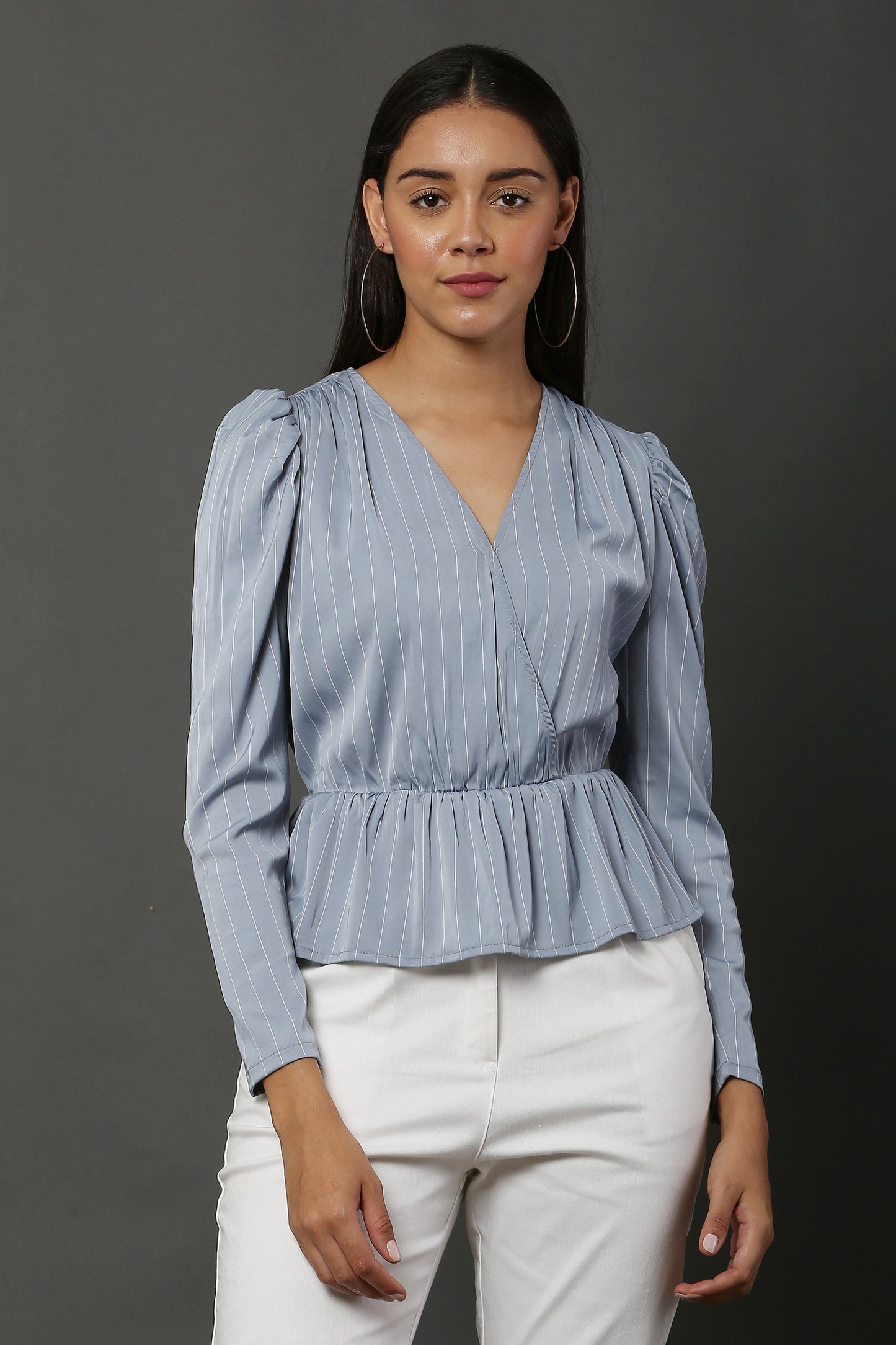 Sky Stripe Top