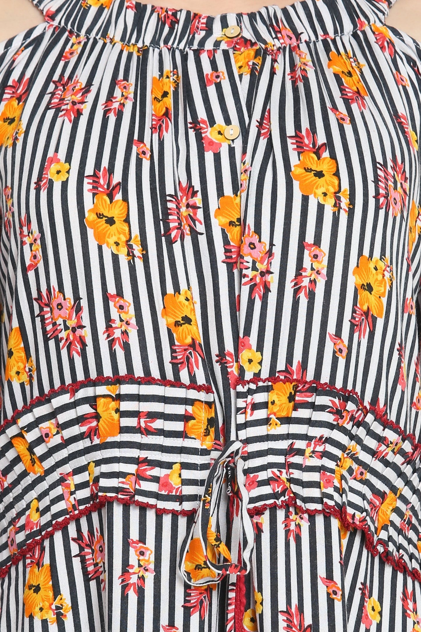 Spring in stripes dress