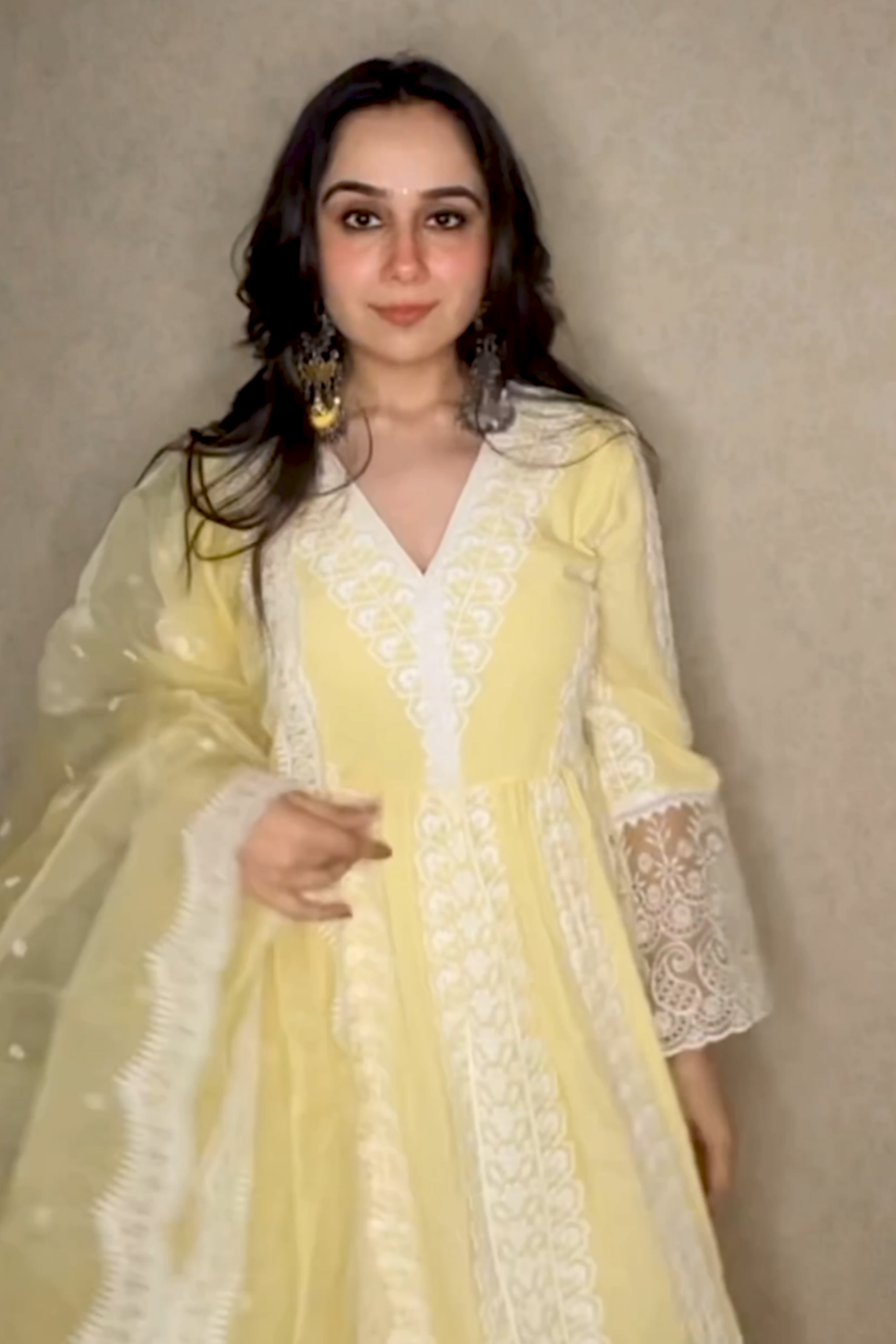 LEMON FLORAL EMBROIDERED SUIT SET
