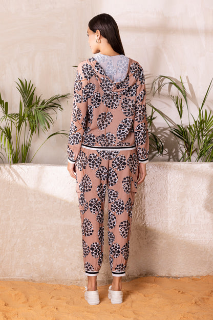 Tropical Animal Print Bomber Set