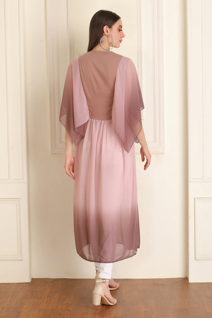 Rose Ombre Tunic Top