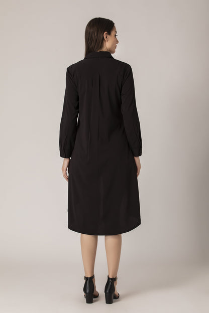 Black Maxi Shirt