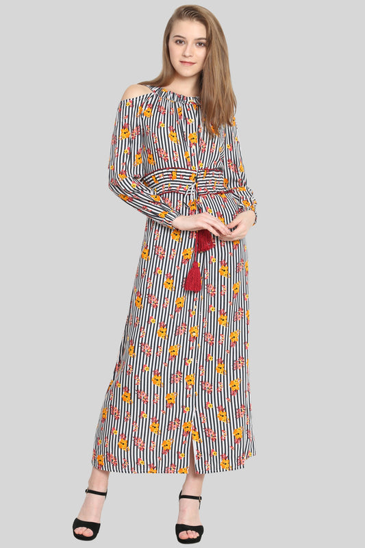 Spring in stripes dress