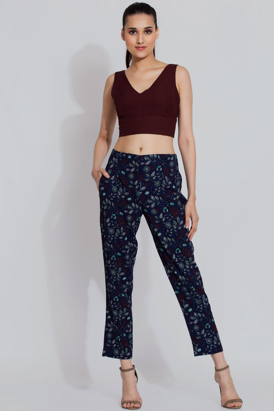 Wine Crop Top - sewandyou.com