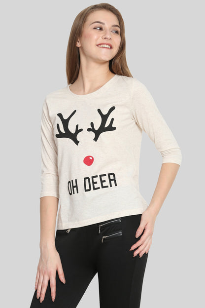 Oh-Deer Print Tee