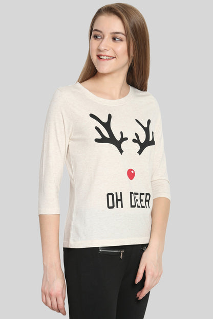 Oh-Deer Print Tee