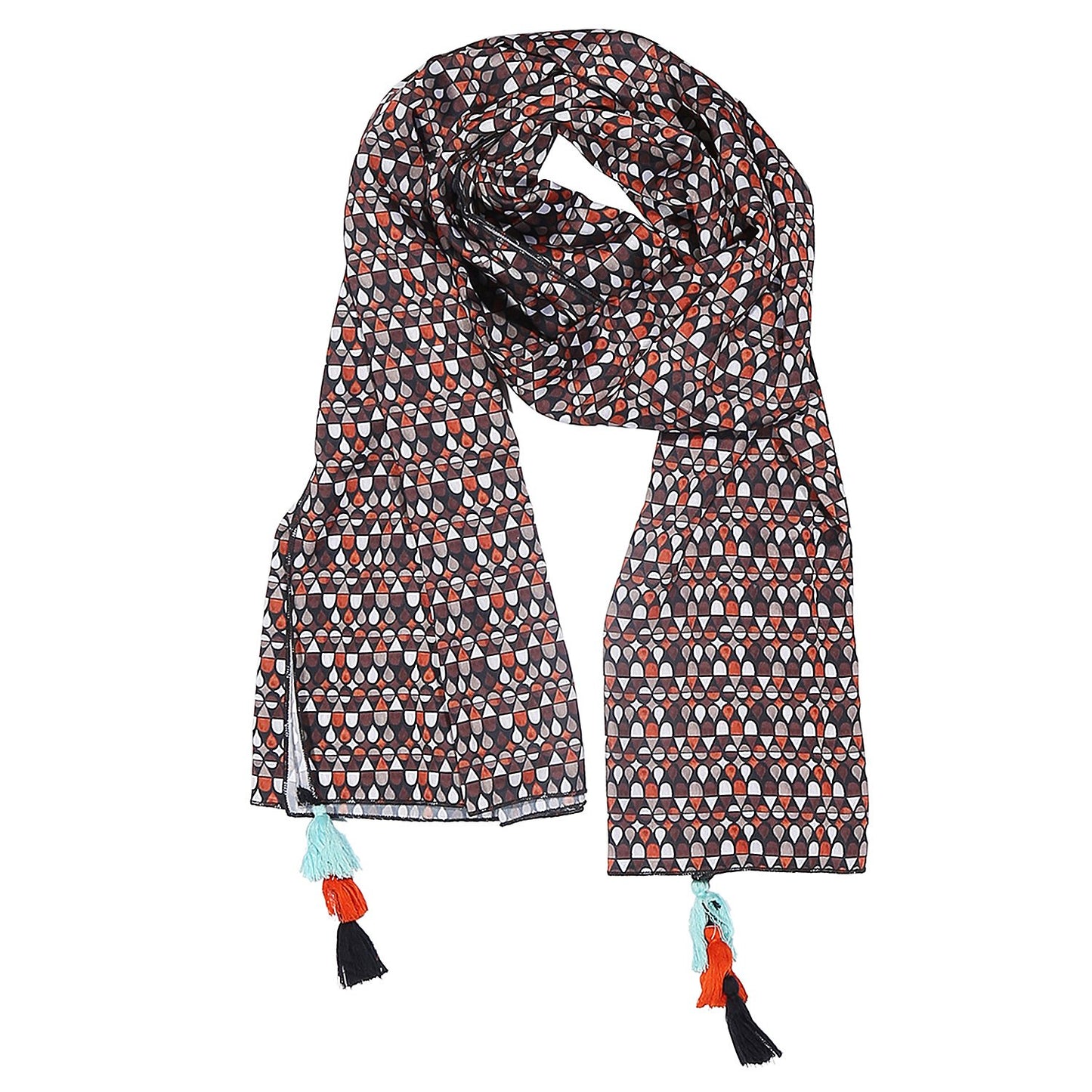 Vibrant pop colour Stole