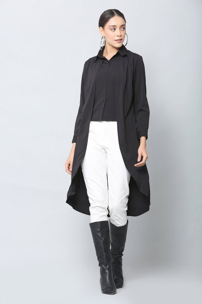 Black Maxi Shirt