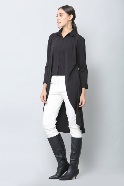 Black Maxi Shirt