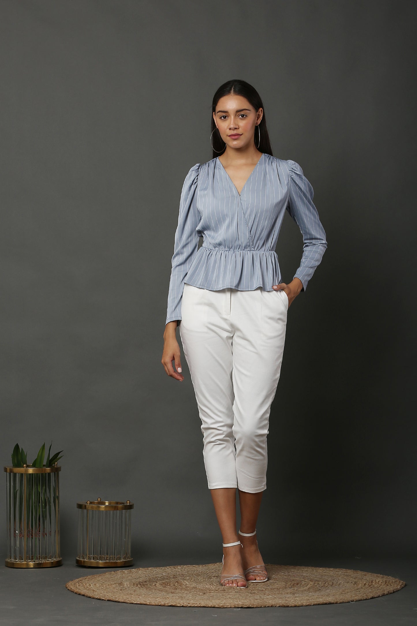 Sky Stripe Top