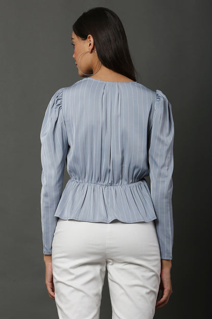 Sky Stripe Top