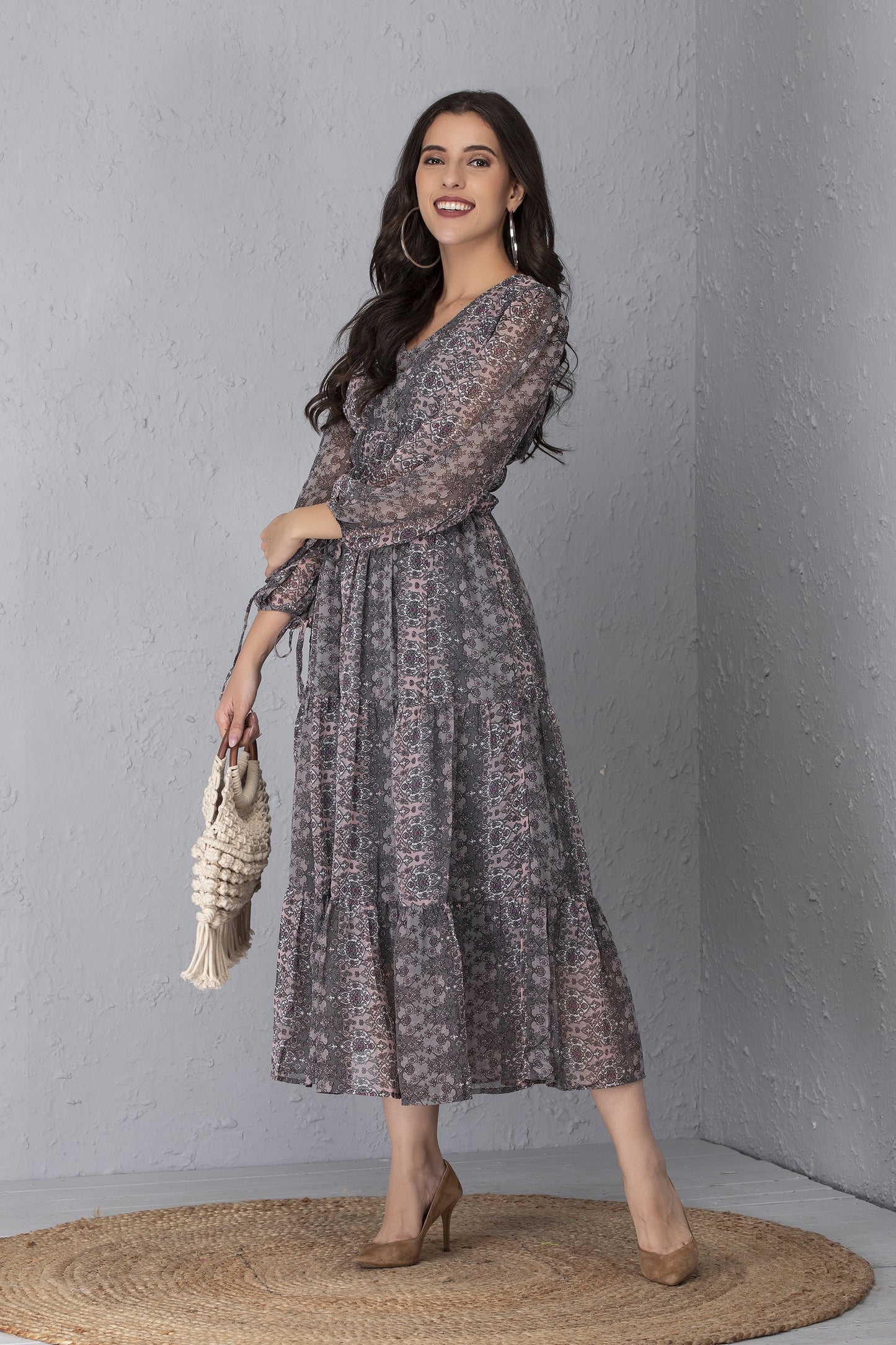 Boho Tiered Maxi Dress