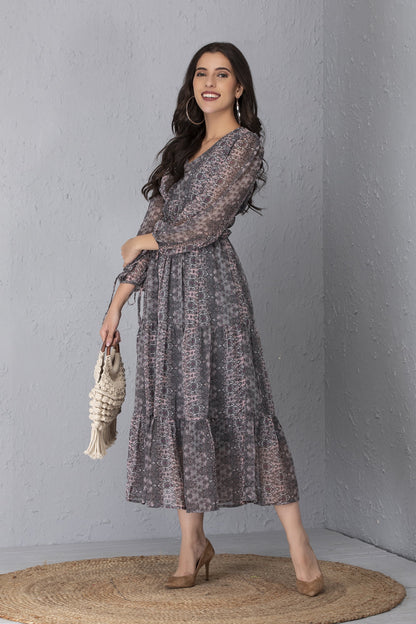 Boho Tiered Maxi Dress