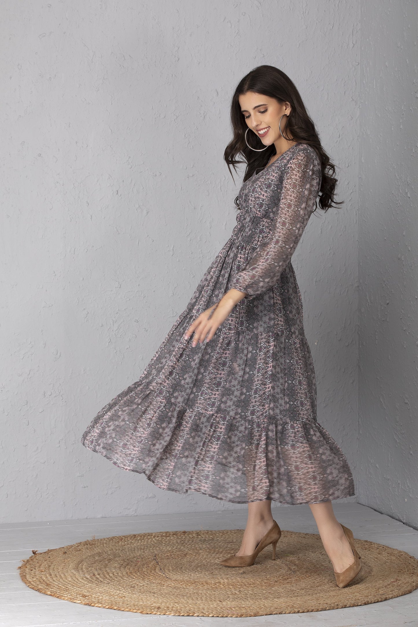 Boho Tiered Maxi Dress