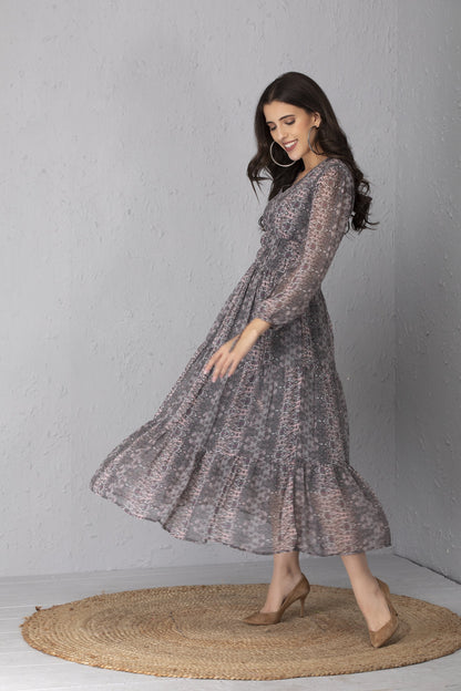 Boho Tiered Maxi Dress