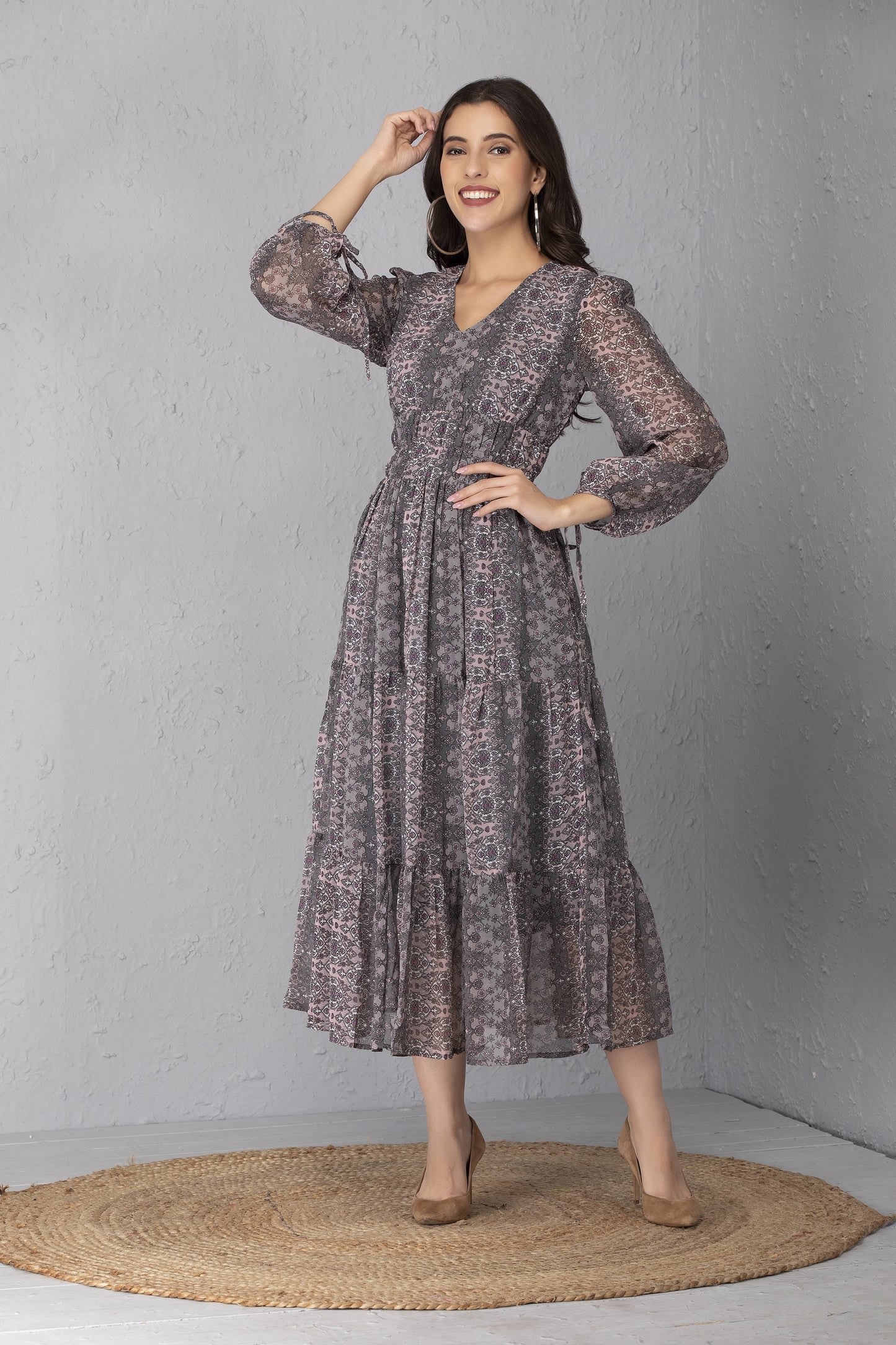Boho Tiered Maxi Dress