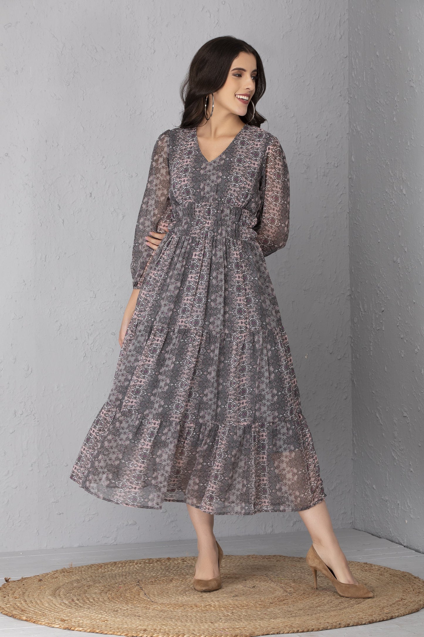 Boho Tiered Maxi Dress
