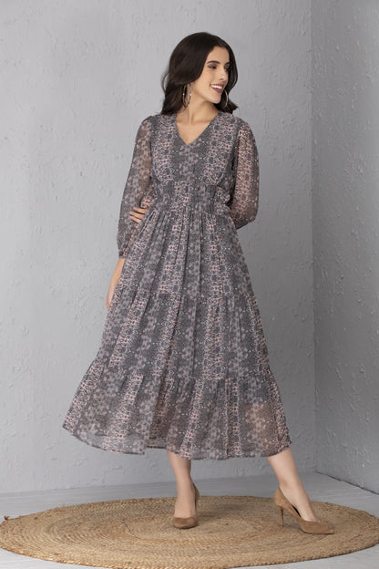 Boho Tiered Maxi Dress