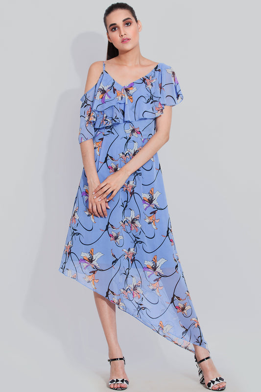 Sea breeze midi dress