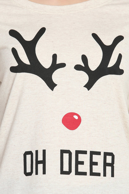 Oh-Deer Print Tee